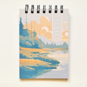 دفتر notebook (بحجم A6) (6)