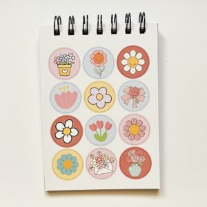 دفتر notebook (بحجم A6) (9)