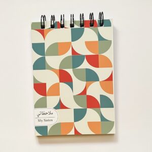 دفتر notebook (بحجم A6) (10)